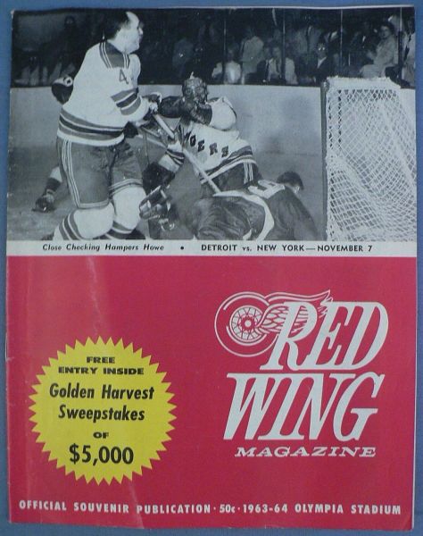 P60 1964 Detroit Red Wings